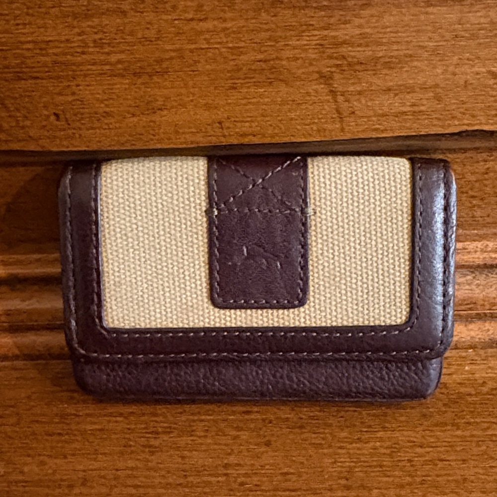 Tommy Bahama Brown and Cream Wallet